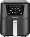 Cuisinart air fryer with digital control panel on a white background
