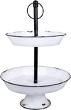 Enameled 2-Tier 12" x 17"