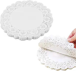 White Lace Doilie 12" 100-pkg. 10/5/100