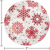 Plate 7" Let It Snow 12/8