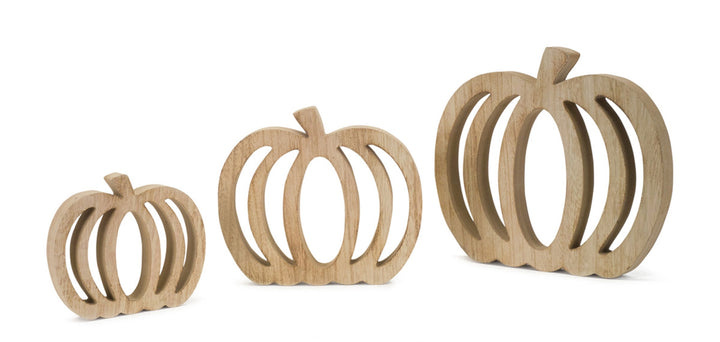 Wood Cut-Out Pumpkin