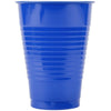 Solid Color 12 oz Plastic Cups