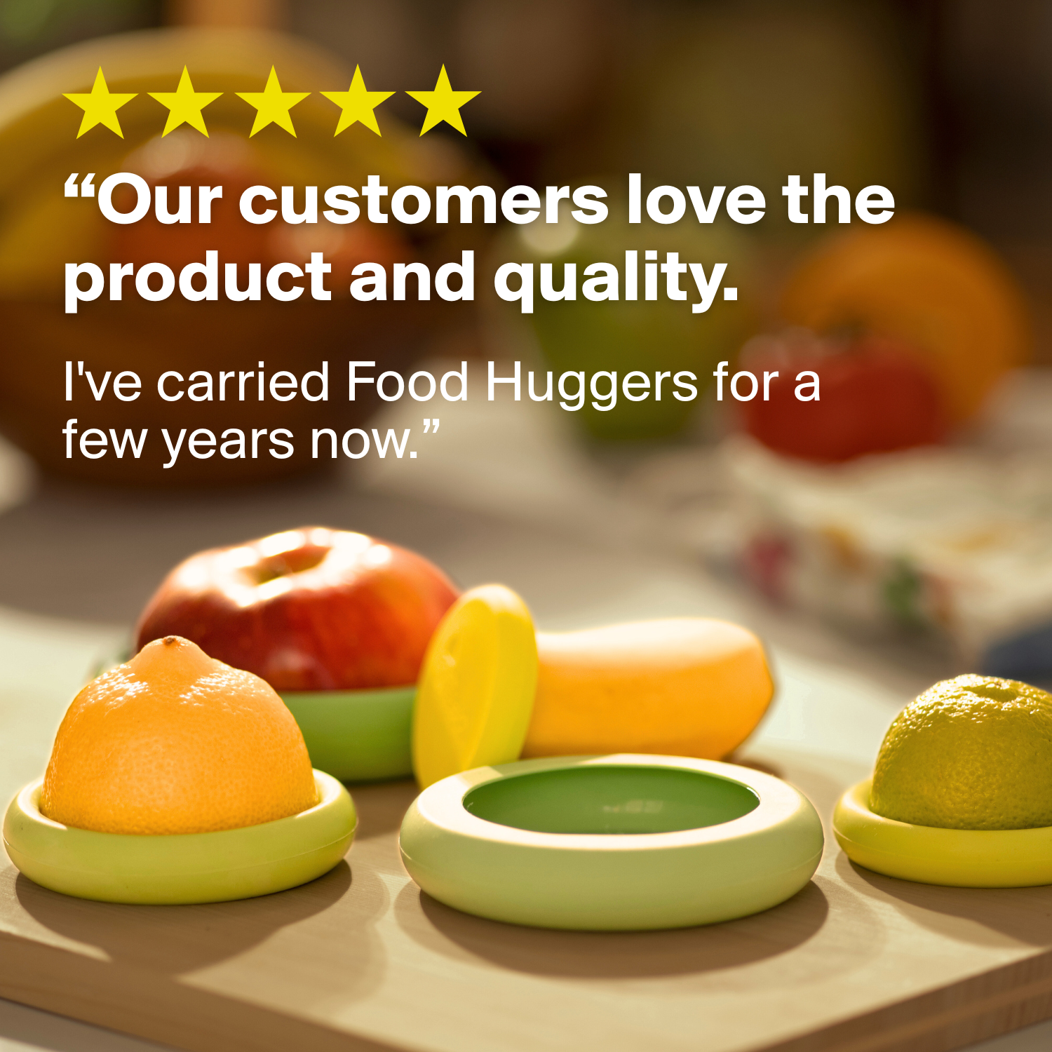 Reusable Silicone Food Savers – Sage Green (Set of 5)