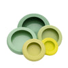 Reusable Silicone Food Savers – Sage Green (Set of 5)