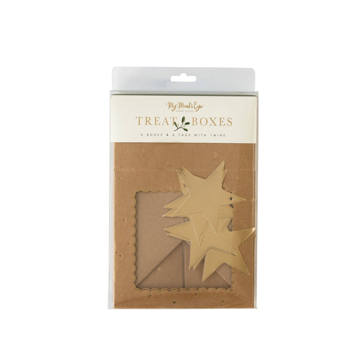 Christmas Memories Kraft Cookie Boxes