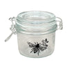 Honeycomb Bee Clip Top Jar - 6 oz