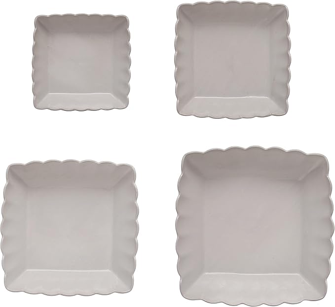 Serving Dish Square Stoneware