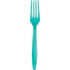 Solid Color Plastic Forks