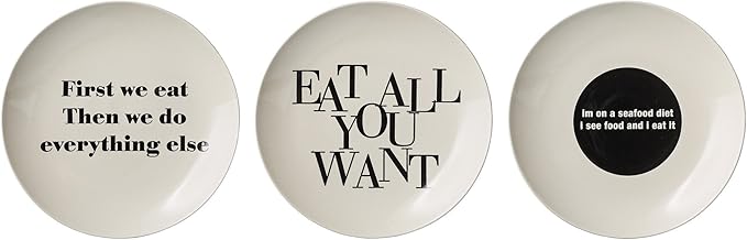 Ceramic Plate 10" Assorted Sayings (DIS)