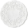 White Lace Doilie 4" 100-pkg