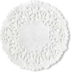 White Lace Doilie 4" 100-pkg