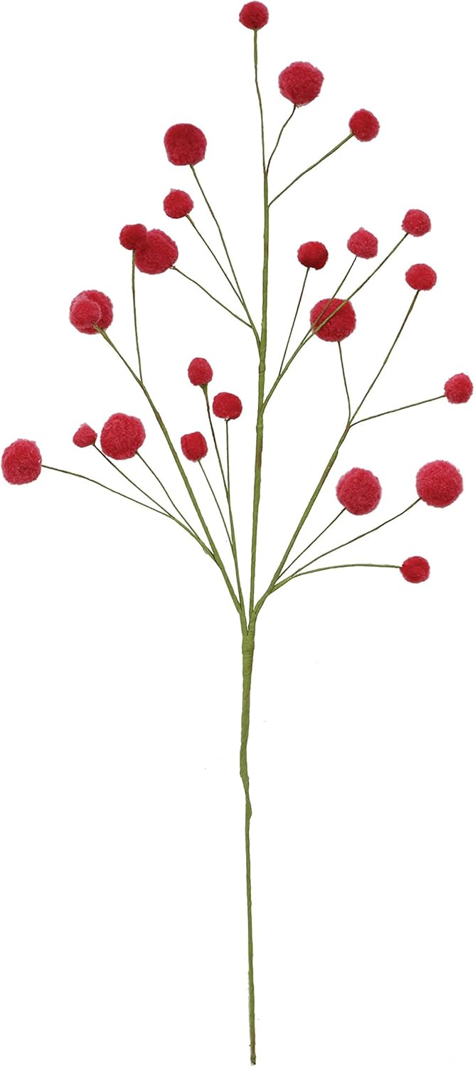 Pom Pom Pick Red 28-1/4" (dis)