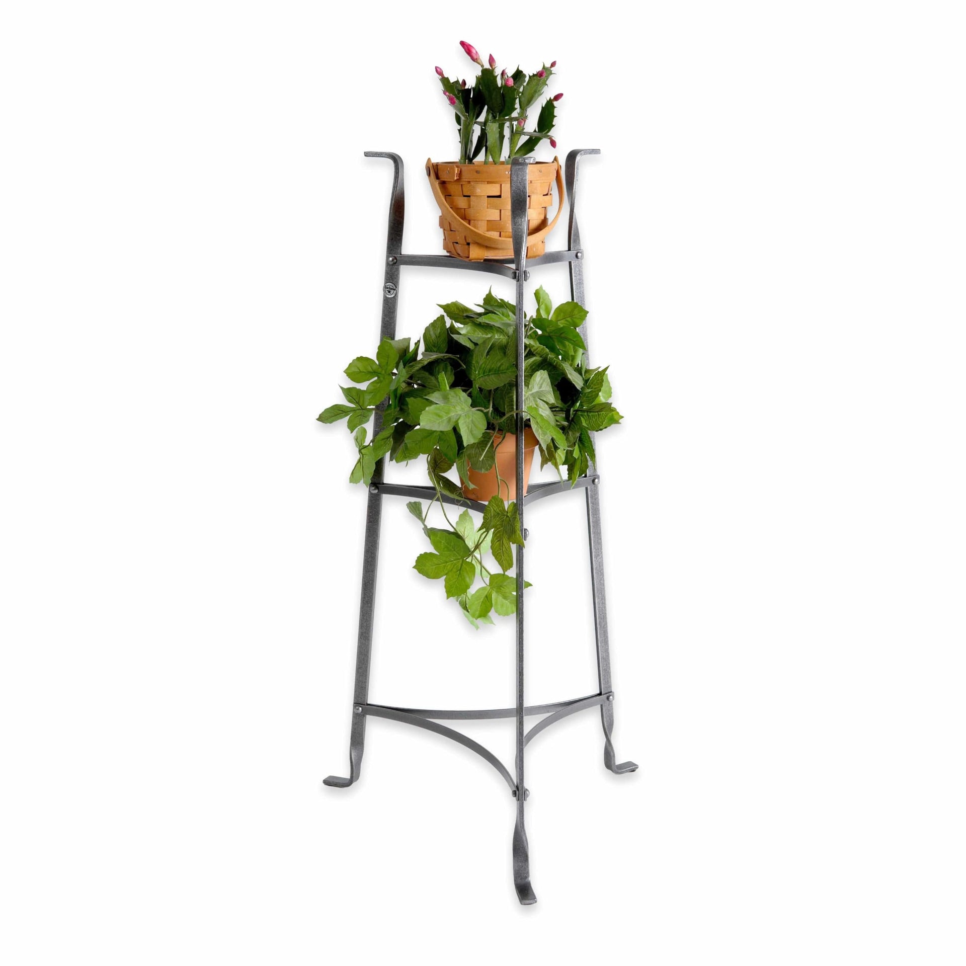 Plant Stand 3-Tier 33.5" Tall Hammered (dis)