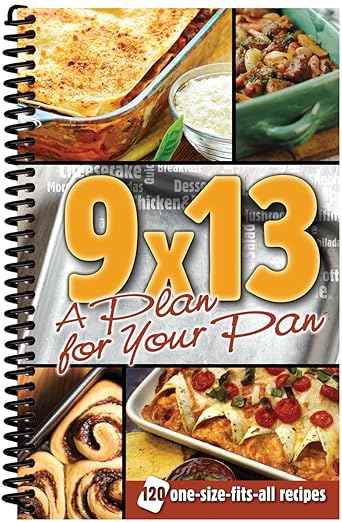 Cookbook 9x13 A Plan For Your Pan
