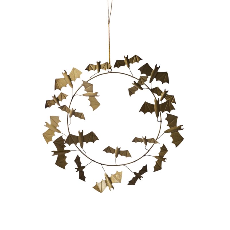 Winged Bat Wreath