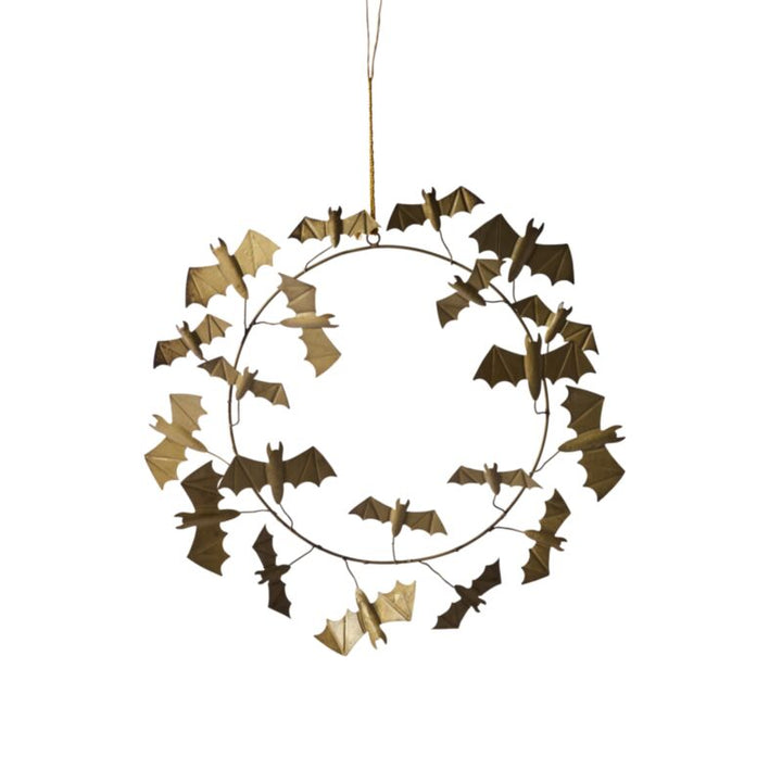 Winged Bat Wreath