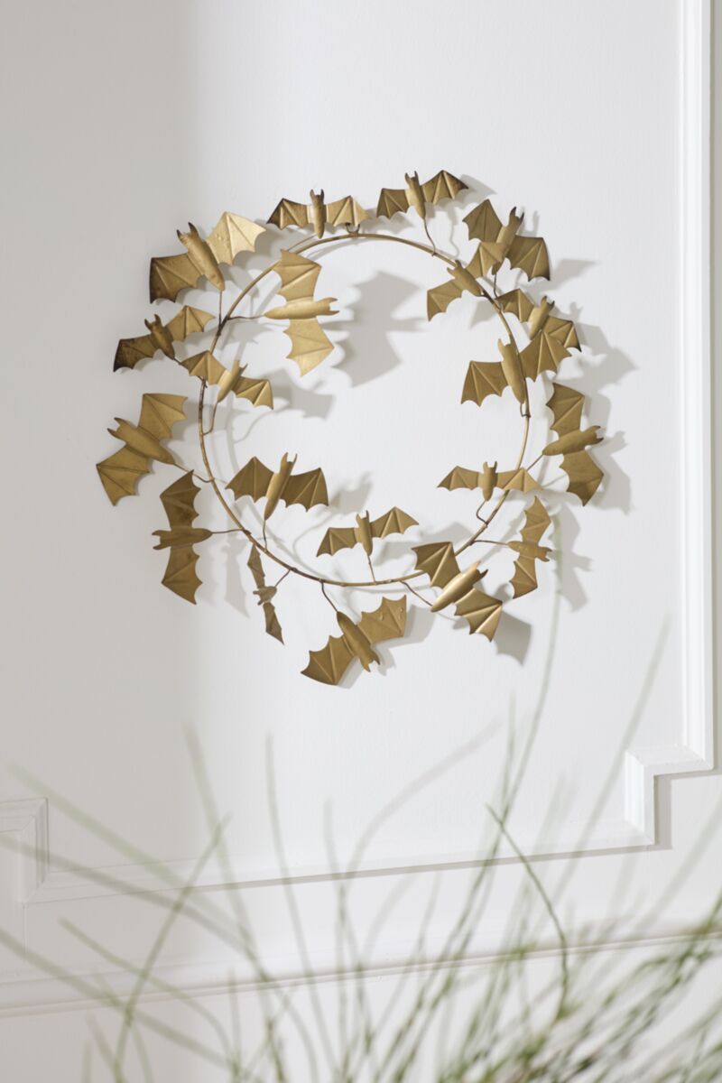 Winged Bat Wreath