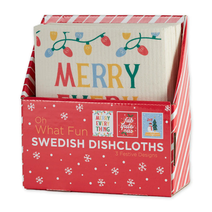 Dish Cloth Swedish Oh What Fun