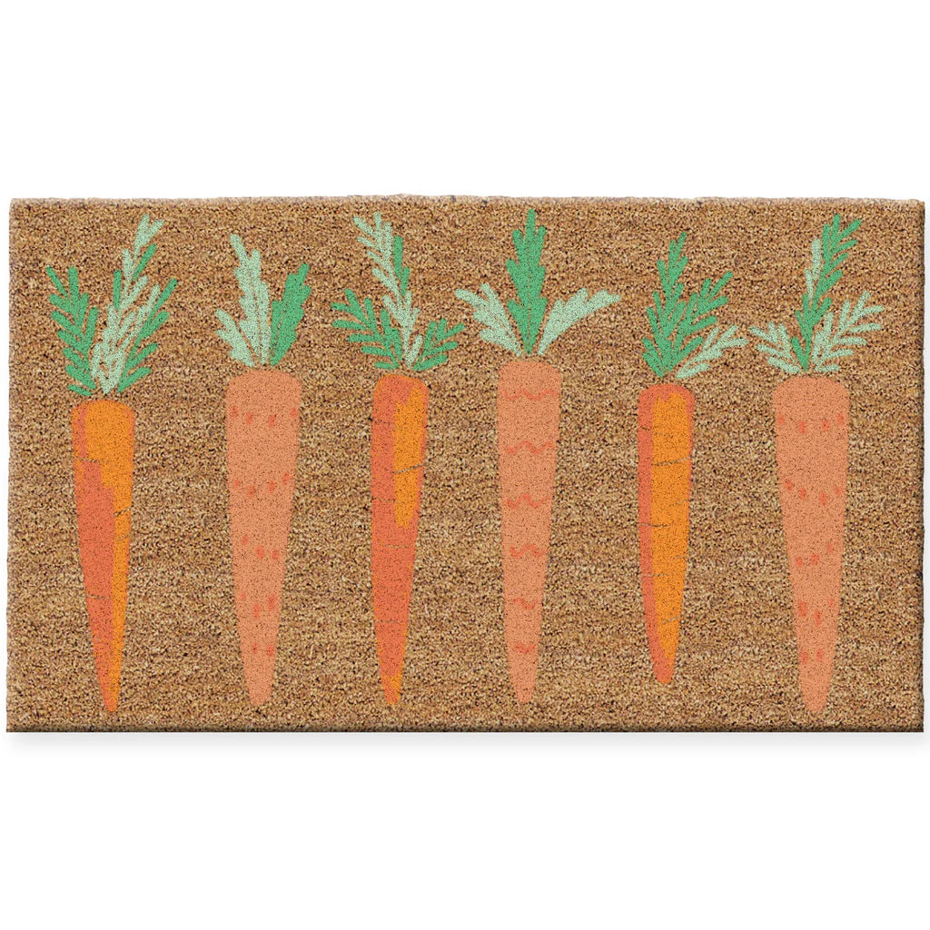 Doormat Cute Carrots