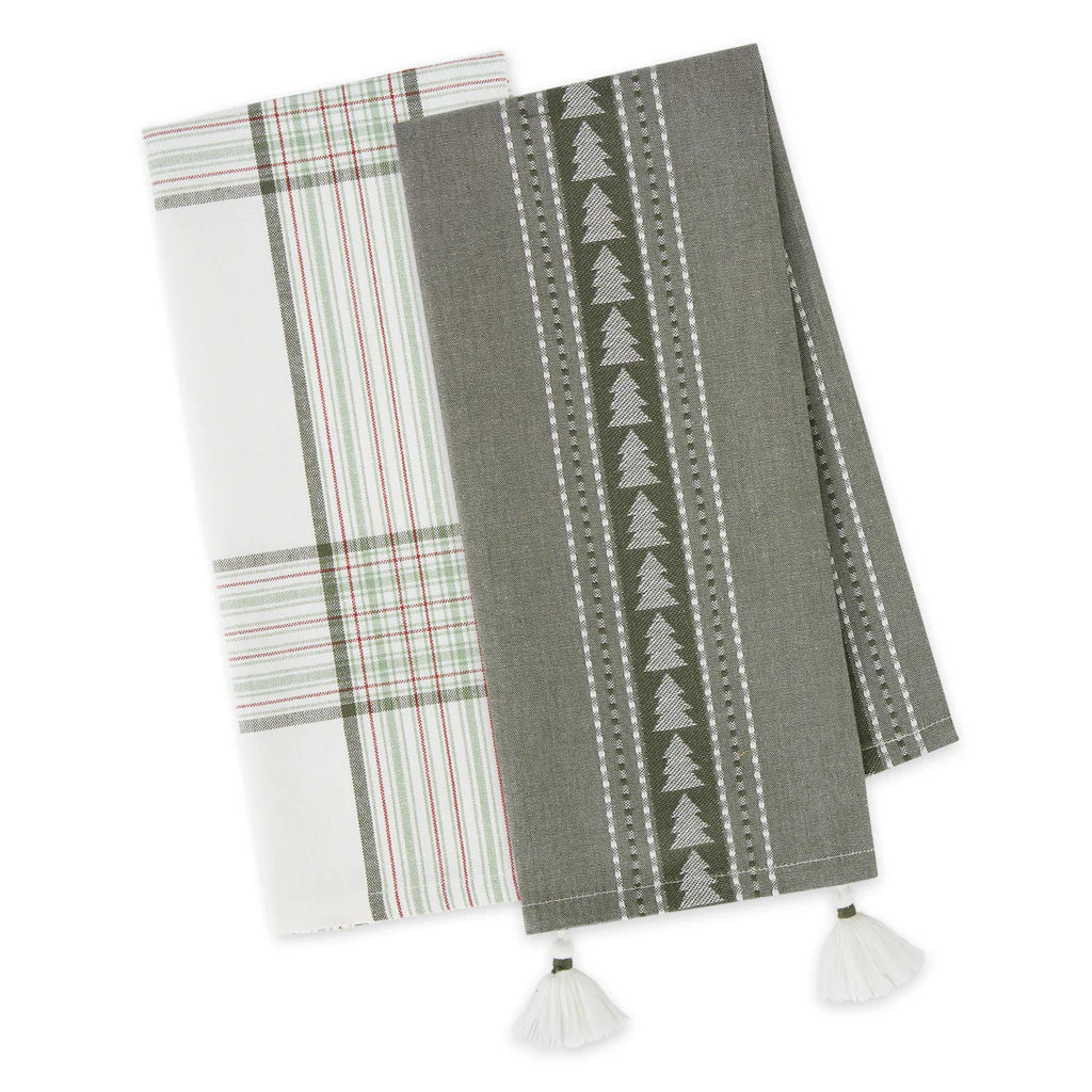Balsam Fir Dish Towel Set of 2