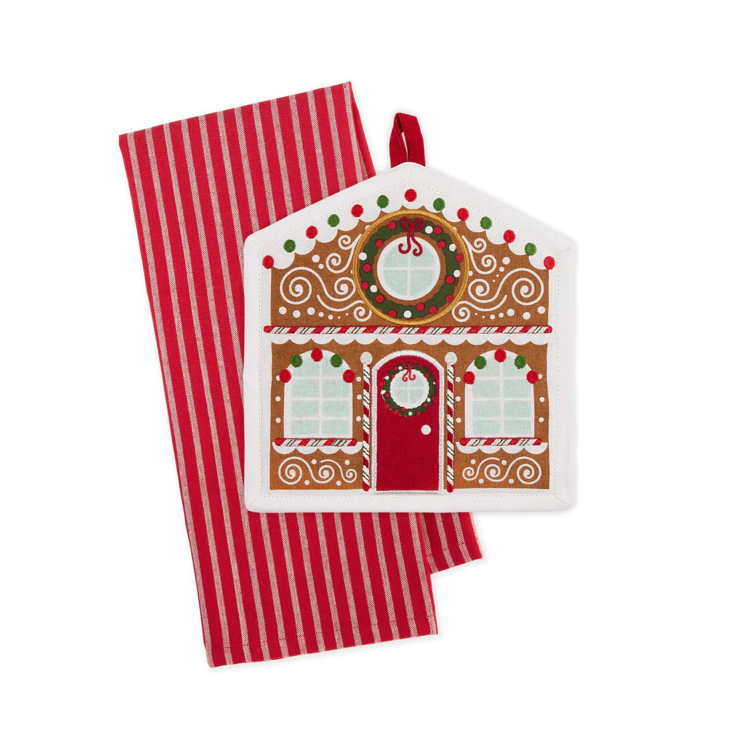 Gingerbread House Pot Holder