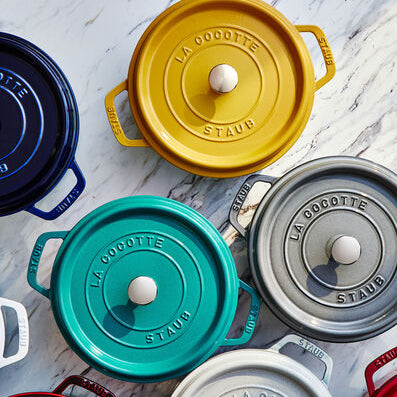 STAUB - kisao-a-  Amazon.com: STAUB Cast Iron Dutch Oven 4-qt Round Cocotte