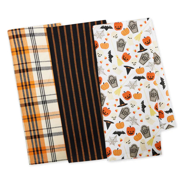 Halloween Fun Dishtowel S/3