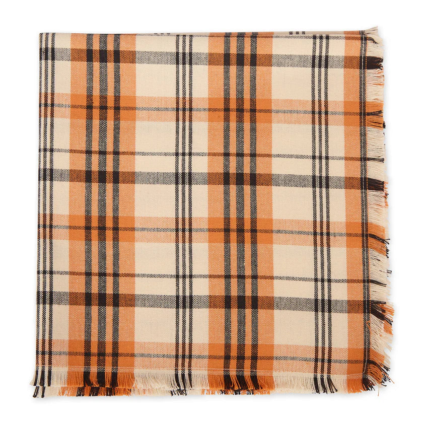 Happy Halloween Plaid Napkin