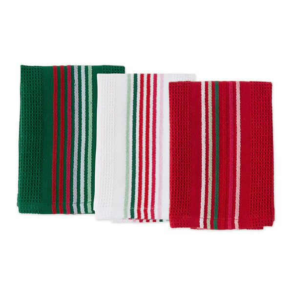 Spirited Stripes Essential Dishcloths Heavyweight