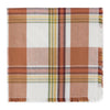 Autumn Leaves Plaid Napkin