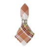 Autumn Leaves Plaid Napkin