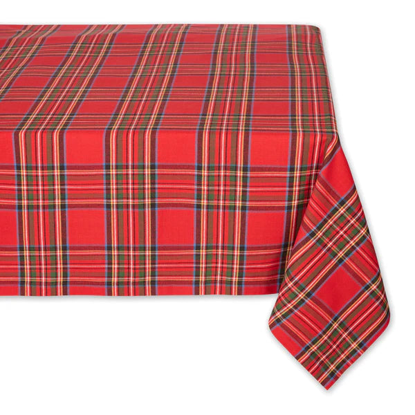 Tis the Season Plaid Tablecloth 60x84