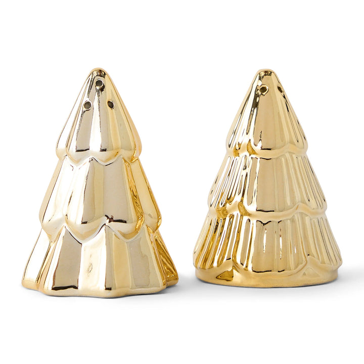 Gold Trees Salt & Pepper Set