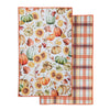 Harvest Pumpkin Printed Microfiber Towel
