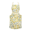 Apron with lemon pattern on a white background