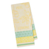 Towel with lemon design and 'Peel Lemons' text on a white background