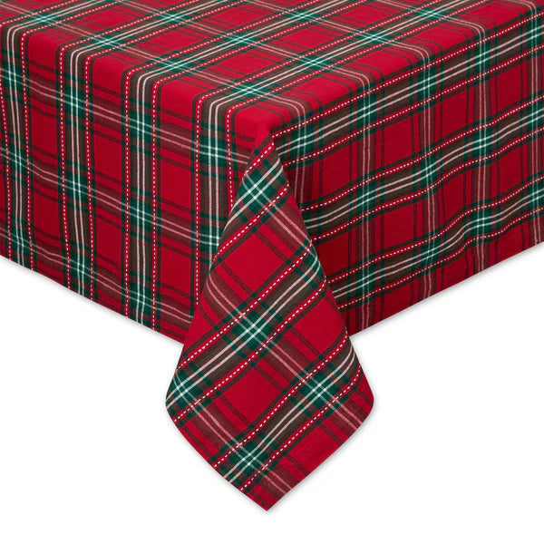 Holiday Tartan Plaid Tablecloth