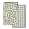 Holiday Holly Printed Microfiber Dishtowel