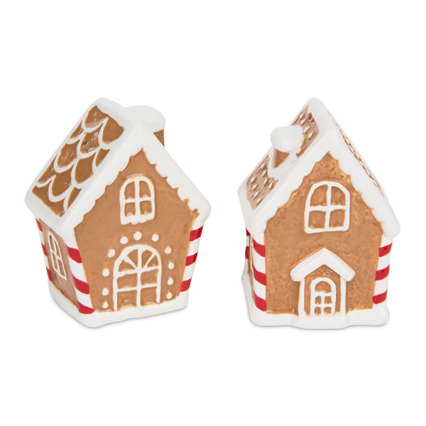 Gingerbread Houses Salt & Pepper Set