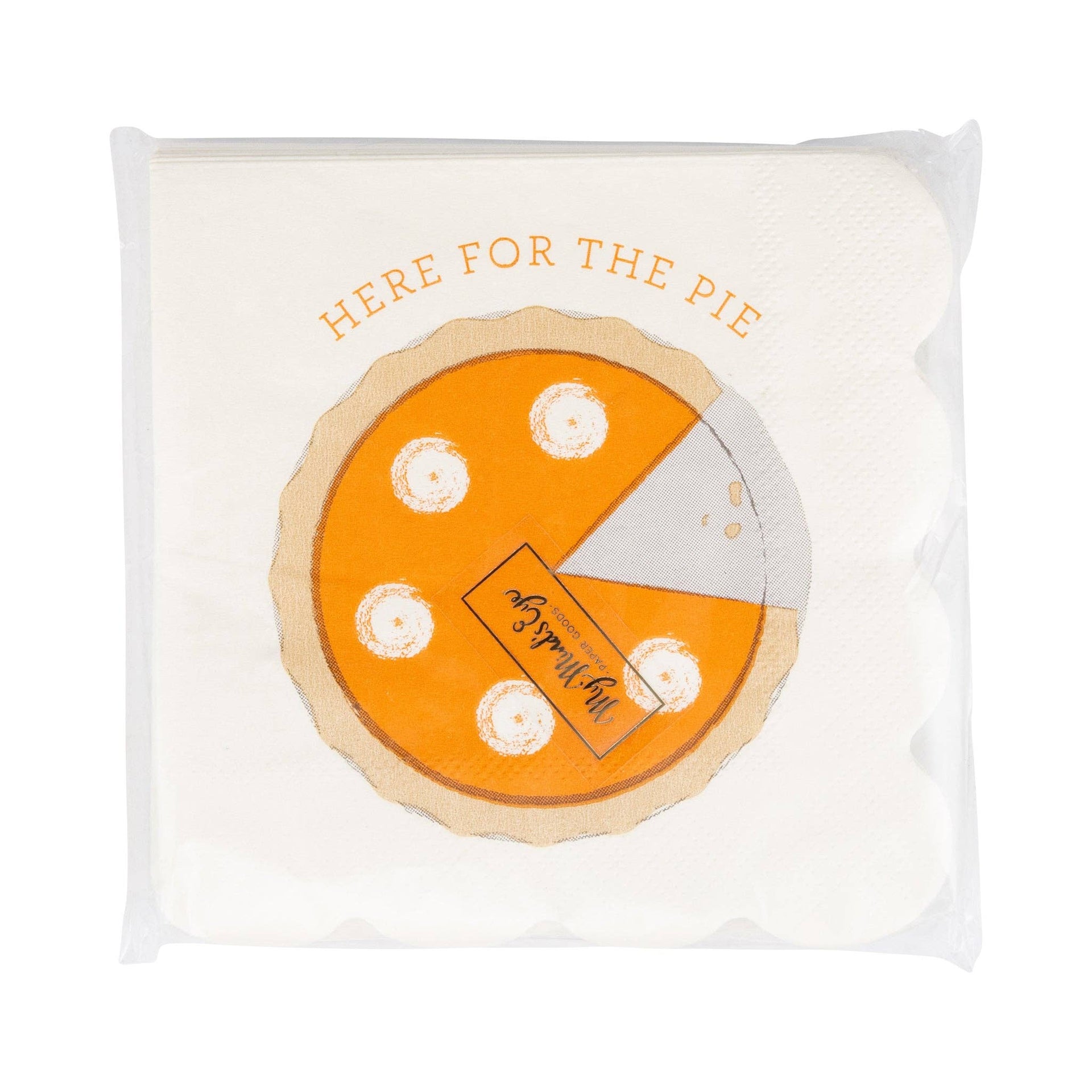 Here for the Pie Cocktail Napkin (24ct)