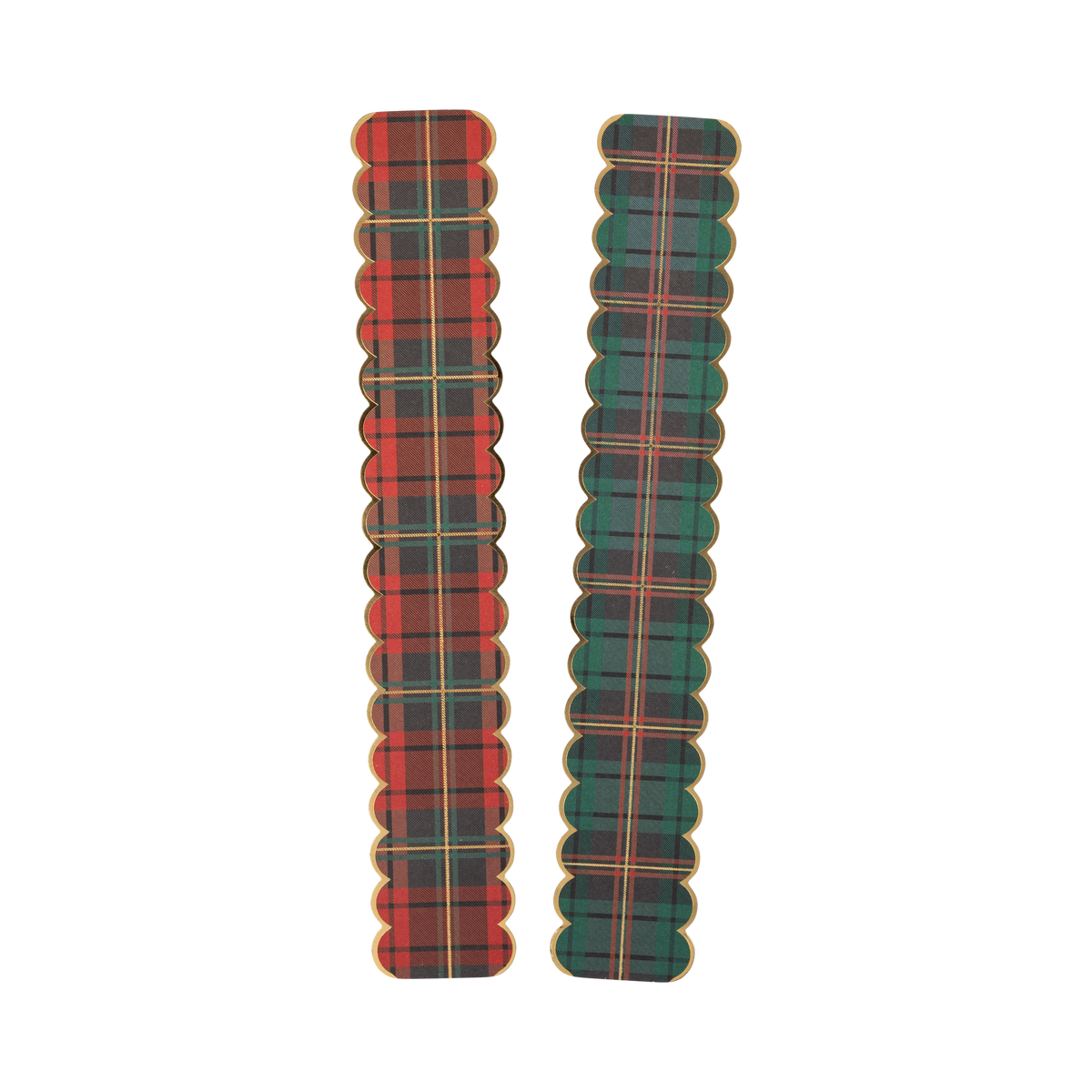 Red and Green Plaid 20ft Christmas Paper Chains