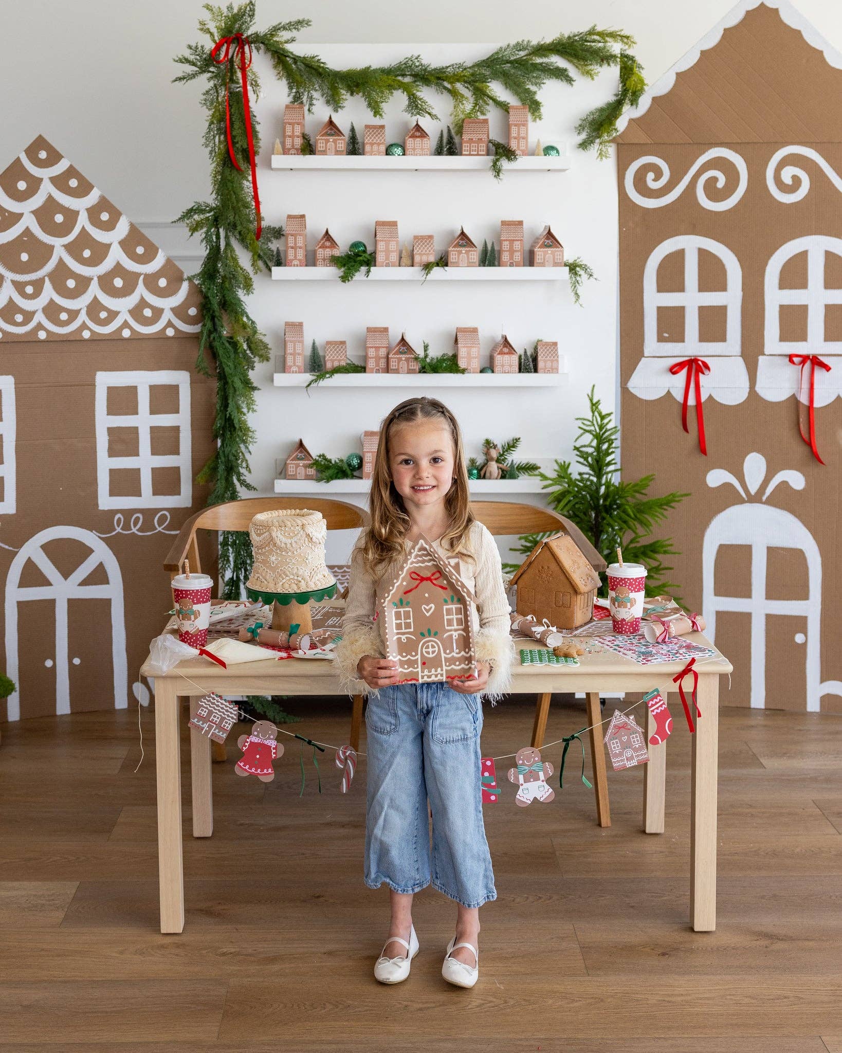 Gingerbread House Plate