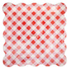 Cherries Gingham Plate