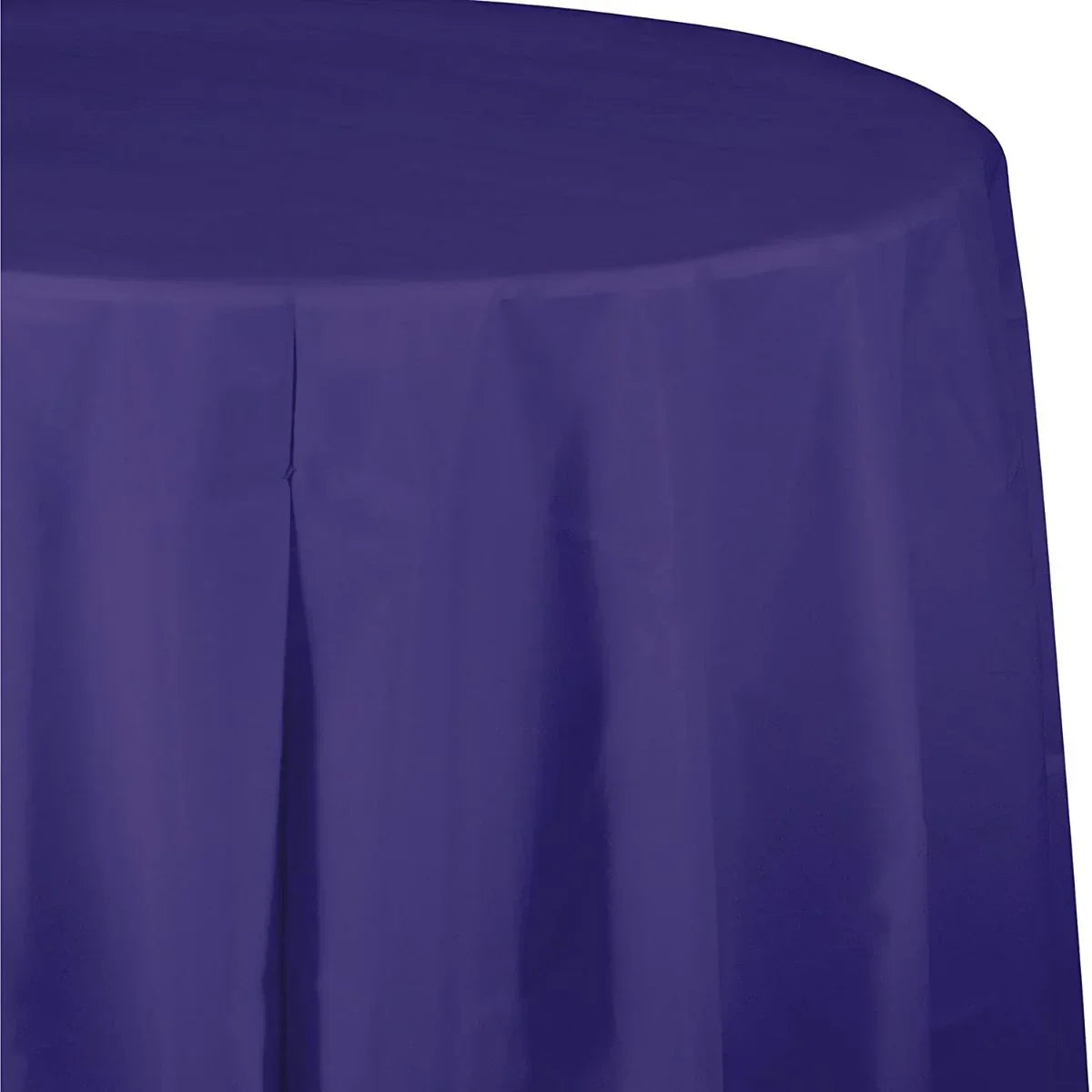 Solid Color 82" Round Table Covers