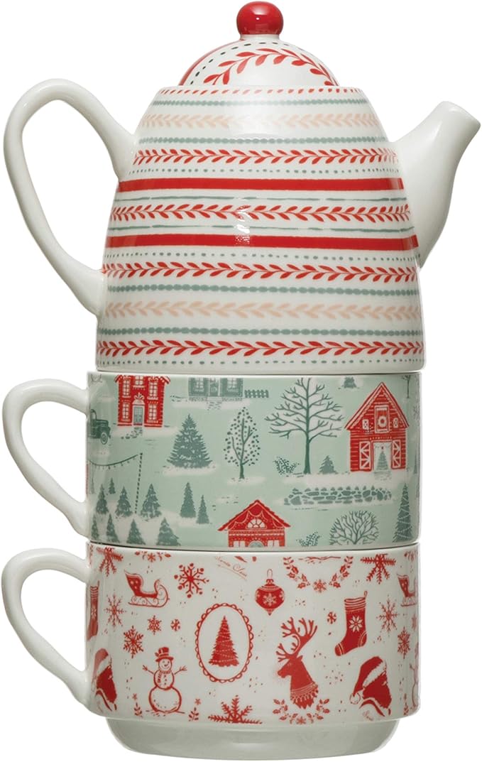 Stackable Teapot Mugs