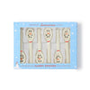 Snowman Edible Candy Spoons - Vanilla Flavored