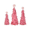 Peppermint Stripe Ribbon Tree