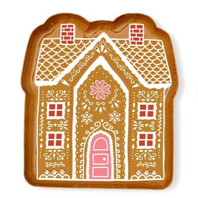 Gingerbread House Plate