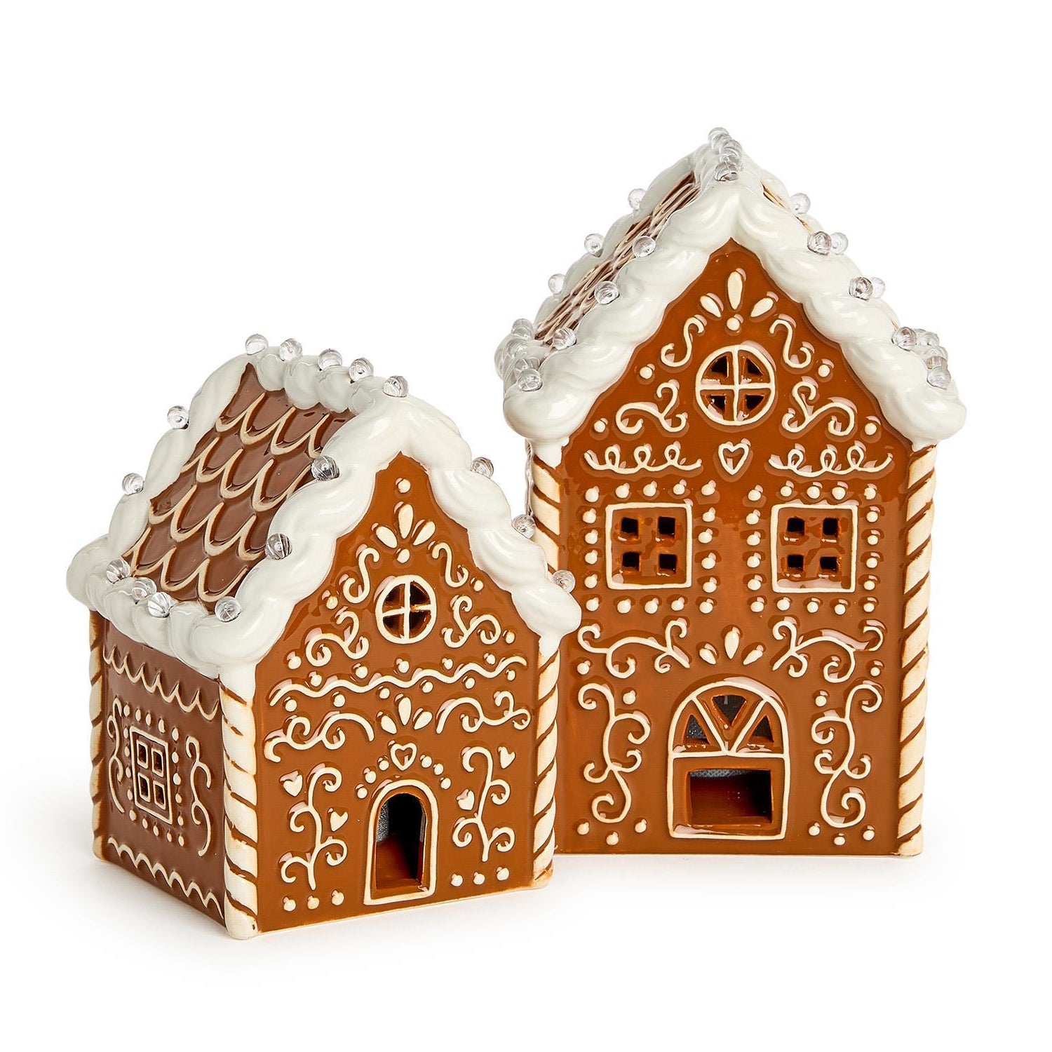Light-Up Gingerbread House