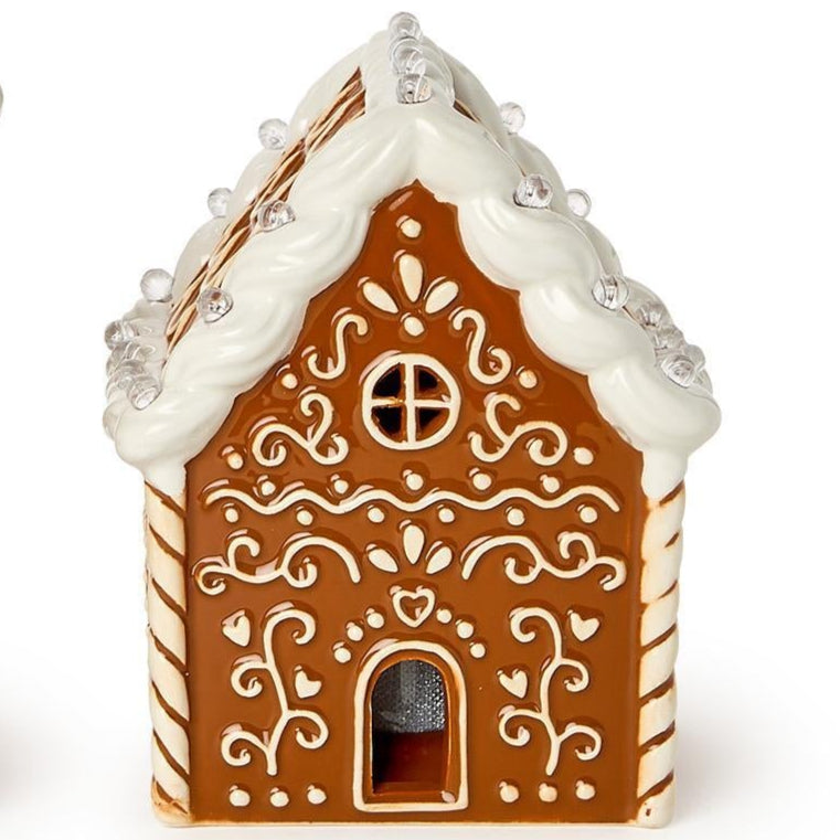 Light-Up Gingerbread House